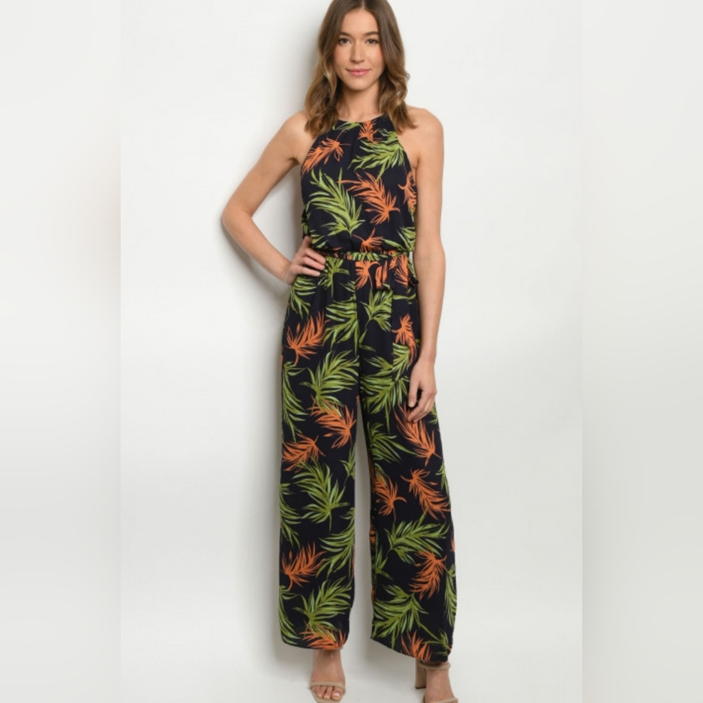 Navy jumpsuit
